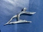 1934 Oldsmobile Hood Ornament Mascot Goddess Used Original 8 Cylinder. Fixed Price $449.99.