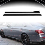 Side Skirts Rocker Panel Lip Splitter Gloss Black For Mercedes Benz W213 E-class. Fixed Price $68.99.