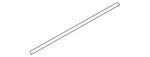 Genuine Land-rover Upper Molding LR043790. Fixed Price $162.24.