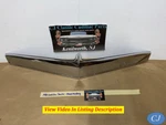81 Cadillac Seville Chrome Hood Lip Molding Trim With Black Spacer Filler Panel. Fixed Price $174.99.