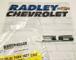 25841627 New Gm Oem Rear 3.6 Emblem Cadillac B72. Fixed Price $22.99.