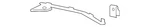 Genuine Honda Finish Molding 71519-TVA-A10. Fixed Price $9.96.