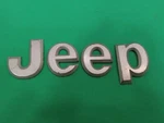 Genuine 1993-1996 Jeep Grand Cherokee Hood Nameplate Emblem Lettering 55155132. Fixed Price $25.99.