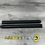 96-00 Honda Civic Coupe Hatch Rear Quarter Panel Side Moldings Black Oem. Fixed Price $49.99.
