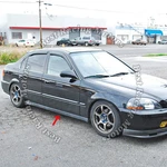 For 1996-2000 Honda Civic 4DR Sedan Oe Style Replacement Side Rocker Panels Set. Fixed Price $157.50.