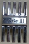 Vintage 1966 Plymouth Fury Iii Genuine Passenger Fender Emblem # 2579610 RH1 Oem. Fixed Price $40.00.