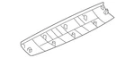 Genuine Nissan Lift-gate Trim Cover 90904-5AA1A. Fixed Price $107.02.