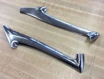 1958 Chevy Bel Air Impala Quarter Panel Diagonal Moulding Lh Rh 3759675-76 SR4. Fixed Price $325.00.