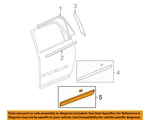 Gm Oem Rear Door Body Side-lower Molding Trim Right 22763888. Fixed Price $215.31.