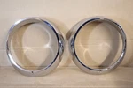 Studebaker Chrome Headlight Rim 1953 To 1955 All Cars 1956 1962 Hawks New. Fixed Price $572.06.