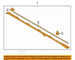 Subaru Oem 14-18 Forester Exterior Trim-rocker Molding 91112SG161. Fixed Price $37.59.
