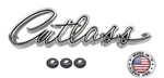 Front Fender Cutlass Script Emblem For 1968-1969 Oldsmobile Usa Made. Fixed Price $48.98.