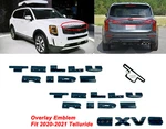 Overlay Emblem / Nameplate Fit 2020-2021 Kia Telluride "nightfall" Edition Ex V6. Fixed Price $80.89.