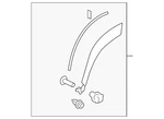 Genuine Lexus Wheel Opening Molding 75061-78011. Fixed Price $79.75.