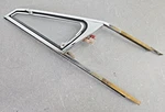 Nice Original Porsche 911 912 Targa Passengers Door Chrome Window Sekurit 1967. Fixed Price $450.00.