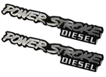 7.3L Powerstroke Diesel Fender Emblems Pair 1995-1997 Ford F250 F350 Heavy Duty. Fixed Price $34.95.