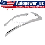 Fit Mitsubishi Eclipse Cross 2019-2021 Lh Front Bumper Chrome Molding Trim 2X. Fixed Price $49.29.