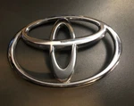 Toyota Camry 3-7/8" Length Chrome Emblem 75441-33040 **. Fixed Price $11.99.