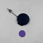2010 2011 Saab 9-5 Oem Factory Front Bumper Tow Hook Cover Fjord Blue Metallic. Fixed Price $29.99.