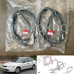 96-00 Genuine Honda Civic Ferio EK3 Sedan Rear Door Weatherstrip Rubber Seal. Fixed Price $99.00.