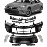For 2015-2017 Toyota Camry Complete Front Bumper Set W/ Turn Signal Light. Fixed Price $224.47.