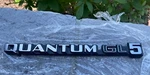 Trunk Lid Emblem, Vw Volkswagen Quantum GL-5 No Broken Tabs 327 853 687P. Fixed Price $13.99.