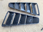 1965 1966 Mustang Fastback Lh Rh Roof Air Extractors Louvers Vents Grilles Assy. Fixed Price $985.00.