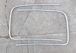 1941 - 1948 Ford Outside Windshield Stainless Trim Moldings Original Pair. Fixed Price $249.99.