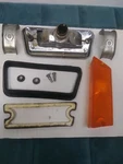 1965 - 1969 Chevy Corvair Right Front Parking Light Assembly Original Oem. Fixed Price $44.50.