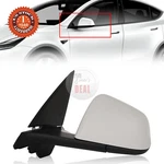 White Mirror Left Side Fit Tesla Model Y 2020-2023 13PIN Heated Power 159411100C. Fixed Price $115.00.