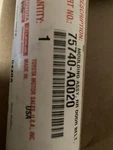 Oem 2025 2026 Toyota Camry Rear Left Door Belt Molding Trim Window 75740-AQ020. Fixed Price $57.00.
