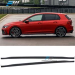 Fits 22-24 Volkswagen Golf MK8 Gti Style Side Skirts Extension Panel Guard Lh Rh. Fixed Price $139.99.