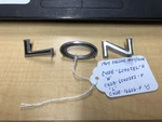 1964 Ford Falcon Letters Emblem C4DB-6240282 Chrome Hood Trunk. Fixed Price $34.95.