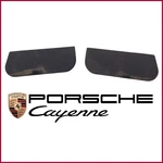 Porsche Cayenne Left Right Exterior Pillar Screw Cover Cap Set 2PC Black 03-10. Fixed Price $17.09.