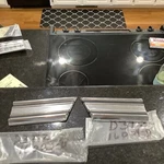 Nos 1973 Ford Truck Lower Fender Moldings Pair D3TZ-16004-D. Fixed Price $150.00.