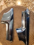 64-67 Chevy El Camino Rear R&l Bed Corner Trim. Fixed Price $50.00.