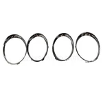 Bentley Gt 2004-2010 Headlight Trim Ring Set Chrome. Fixed Price $399.45.