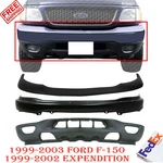 Front Primed Bumper + Trim Valance 1999-2003 Ford F-150 F-250 Expedition. Fixed Price $528.14.