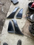 Moulding Trim Rear Back Side Sail Panel Black For 91-98 3000GT Pillar. Fixed Price $137.19.