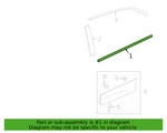 2019 2020 2021 2022 2023 2024 XT4 Right Rear Door Window Belt Molding Oem New. Fixed Price $70.00.