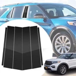 Black Exterior Door Window Pillar Trim Covers Ford Explorer 20202025. Fixed Price $16.03.