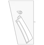 Genuine Land-rover Applique Panel DDH000093PNP. Fixed Price $297.99.
