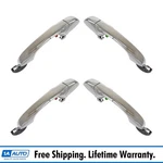 4 Piece Exterior Outside Door Handle Kit Chrome For Dodge Caliber Jeep Patriot. Fixed Price $97.95.