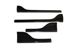 01-06 Gmc Yukon Denali Lh Rh Drivers Passenger Door Molding Cladding Black Oem. Fixed Price $377.05.