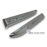 Oem 2017 - 2020 Lincoln Continental Front Driver Passenger Chrome Door Emblems. Fixed Price $291.80.