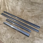 03-09 Mercedes-benz W211 E350 E550 E500 E63 Door Moulding Plates Pair Oem Blue. Fixed Price $169.99.