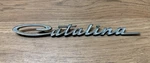Vintage 1960S Pontiac Catalina Script Emblem Oem 4809795 Part. Fixed Price $33.00.