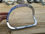 1957 1958 1959 Chrysler Right Front Fender Headlight Surround Trim Ring Bezel. Fixed Price $175.00.