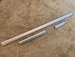 98 - 03 Mercedes Benz W208 CLK320 430 Passenger Side Door Trim Moulding Silver. Fixed Price $49.99.