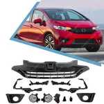 9PCS Grille Kit For 15-17 Honda Fit Black + Fog Lights / Cover Brackets. Fixed Price $64.99.